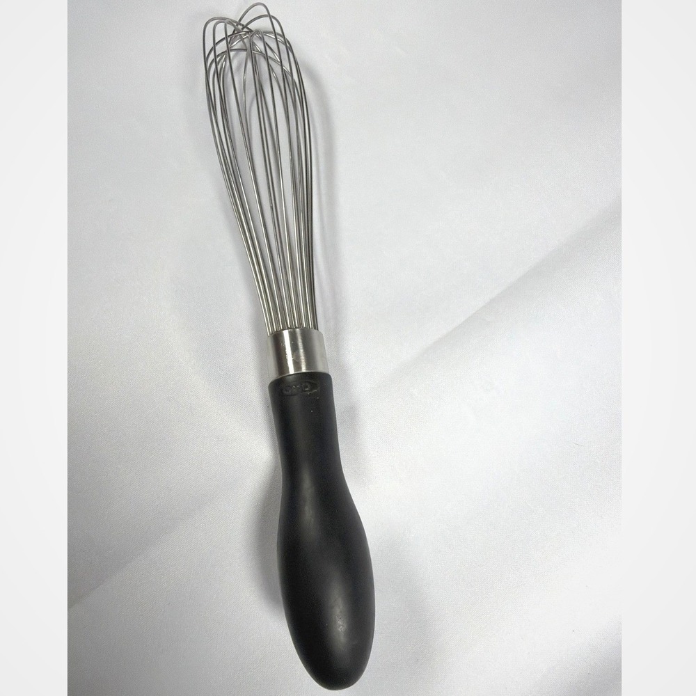 OXO Good Grips French Whisk Kitchen Tool 11in Silver Stainless Steel Cooking